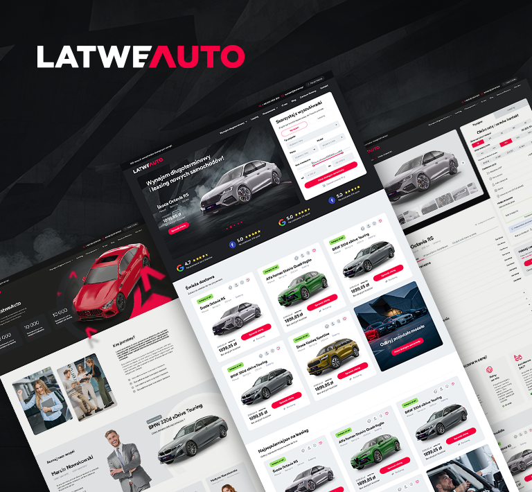 Łatwe Auto - podgląd realizacji