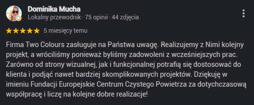 Opinia - Dominika Mucha